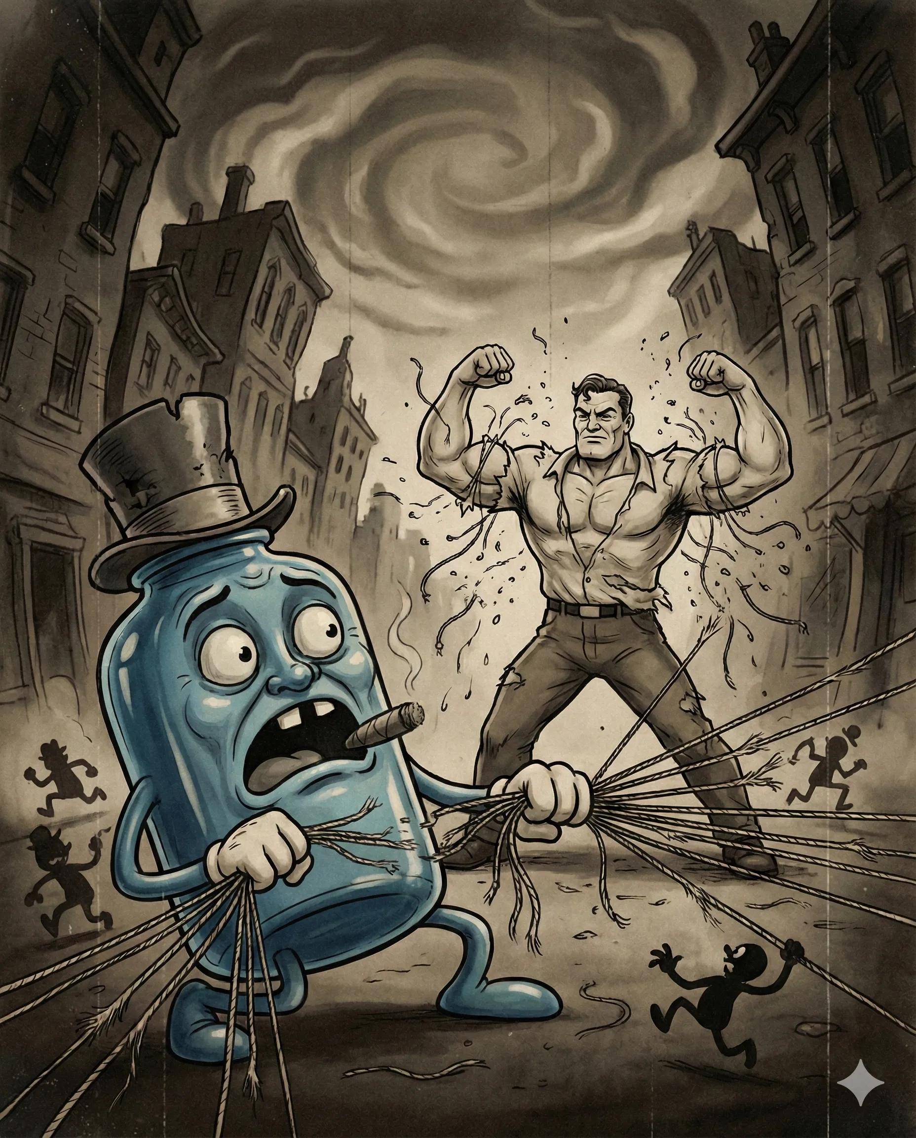 Discarding the pill bottle